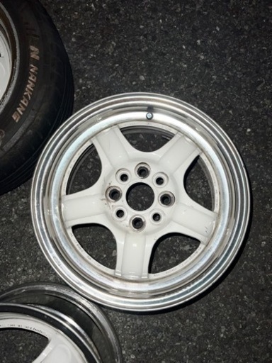 車のパーツ weds sports RS-5 4H PCD100 6.5J