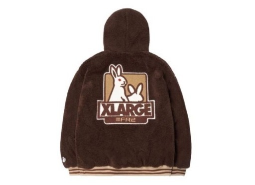 メンズ XLARGE x FR2 Boa Hoodie 