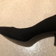 GU黒パンプス(25.0cm)の画像