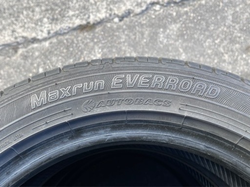 はめ替え工賃込み！165/55R14 オートバックスMaxrunEVERROAD 中古4本セット！20年製