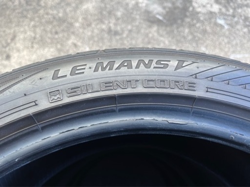 はめ替え工賃込み！245/40R18 ダンロップ ルマンⅤサイレントコア 中古4本セット！