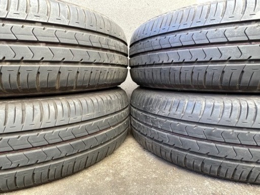 はめ替え工賃込み！175/65R15 ブリヂストン エコピアNH100C 中古4本セット！