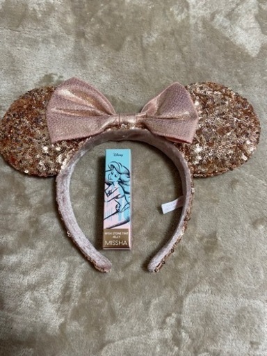 ディズニー　カチューシャとリップ