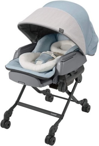 【美品】Combi コンビ ホワイトレーベル ネムリラ AUTO SWING BEDi Long シェル EG