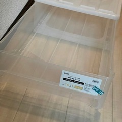 至急！衣装ケース！4つ！※高さ違うものが2つずつです。の画像