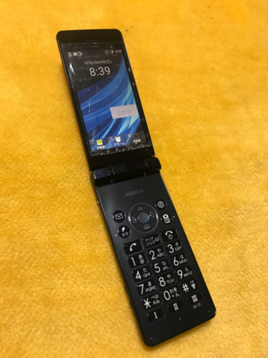 ソフトバンクねAQUOSケータイ3のブラック美品 値下げ