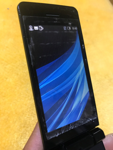 ソフトバンクねAQUOSケータイ3のブラック美品 値下げ