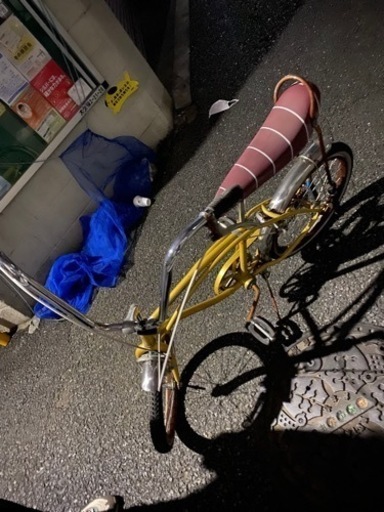 黄色い自転車
