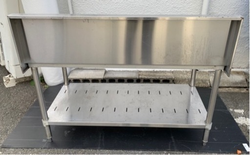 業務用 マルゼン コンロ台 作業台 調理台 1200×600×650+300 厨房機材 飲食店 キッチン 用品 居酒屋 飲食店 ガス台