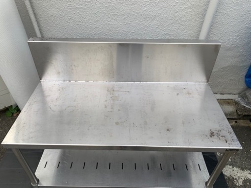 業務用 マルゼン コンロ台 作業台 調理台 1200×600×650+300 厨房機材 飲食店 キッチン 用品 居酒屋 飲食店 ガス台