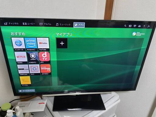 SONY BRAVIA KDL-40W600B　原木中山駅近く引き取りを希望
