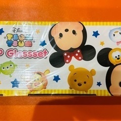 《未開封》ディズニーツムツム 5Pグラスセットの画像