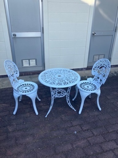 ガーデンテーブル、チェアセット