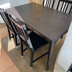 ダイニングセット　ダイニングテーブル　ダイニングチェア　ウッドアイアン