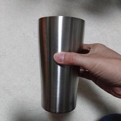金属製　ビアグラス