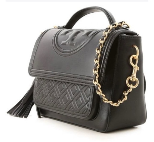 【新品・未使用】TORY BURCH フレミング サッシェルバッグ レザー ハンド 2wayバッグ 