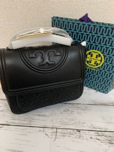 【新品・未使用】TORY BURCH フレミング サッシェルバッグ レザー ハンド 2wayバッグ 