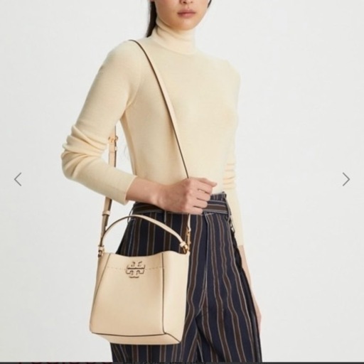 【新品・未使用】Tory Burch マックグロー スモール バケットバッグ