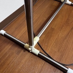 アイリスオーヤマ ステンレス室内物干しの画像