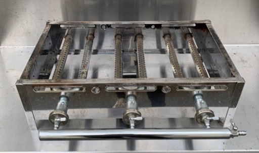 業務用 卓上 グリラー 都市ガス 鉄板グリラー ガスグリラー 床火 グリドル たこ焼き器 鉄板焼き イカ焼 お好み焼 焼きそば キッチンカー