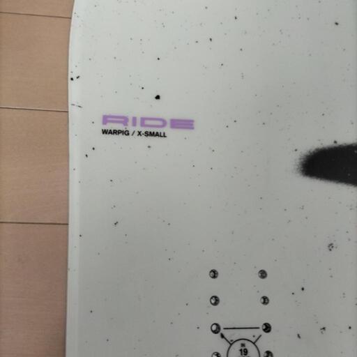 ライド　WARPIG ワーピグXs142　スノーボード