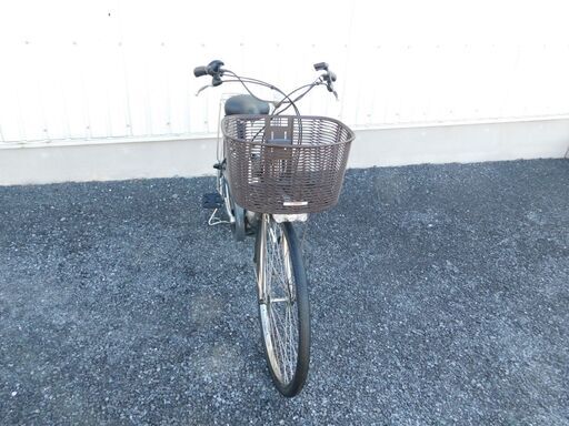 2016年モデル 子供乗せ対応! ヤマハ PAS ナチュラL PA26NL アッシュゴールド 8.7Ah 新品サドルに交換! 新品スイッチカバープレゼント! 車体&バッテリー極めて良好! 自582