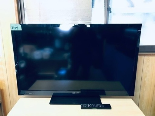 ①2767番 SONY✨テレビ✨KDL-46EX720‼️
