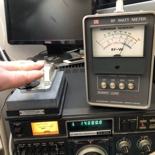 珍しい松下製無線機RJX810D