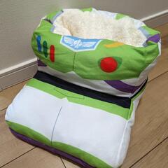 トイ・ストーリープレミアムフットウォーマー　バズ柄