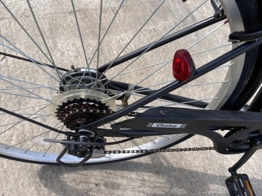 中古自転車　変速6段　27インチ　現状渡し