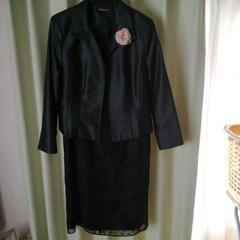 ワンピース黑セットアップ15号★結婚式等にの画像