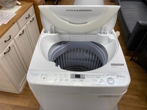 I651 ★ SHARP 6.0㎏ 洗濯機 ⭐動作確認済 ⭐クリーニング済 I651 ☆ SHARP 6.0㎏ 洗濯機 ⭐動作確認済 ⭐クリーニング済
