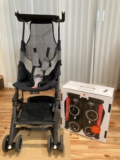 ポキットエアーオールテレイン　折りたたみベビーカー