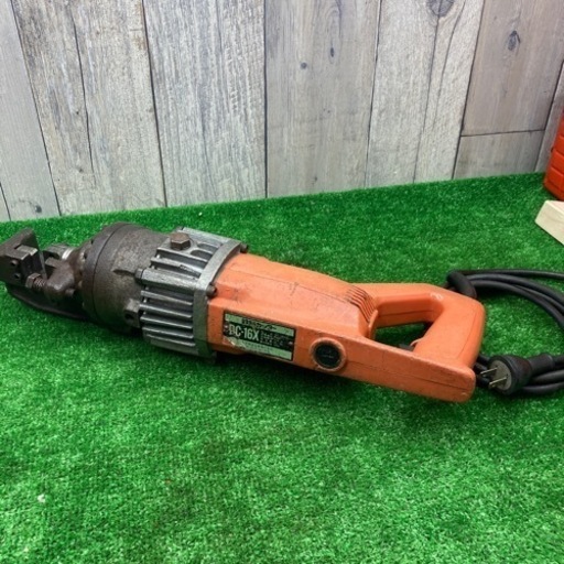 中古品△石原機械　鉄筋カッター　DC-16X　△G