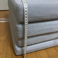 IKEA マットレス　ソファーにも　車に積んで車中泊にも便利かも！の画像