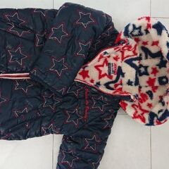 子供服90～100 Daddyダディ‼️ジャケットとペンギンなりきり着ぐるみあったかセットの画像