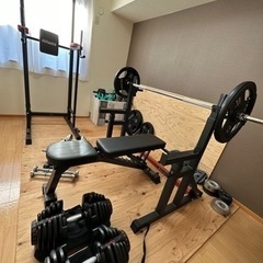 筋トレ、ホームジム、ワークアウト、コンテストに十分出られるセット...