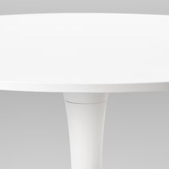 (sold) DOCKSTA ドクスタ IKEA イケア テーブル, ホワイト 103 cm の画像