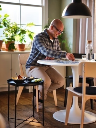 (sold) DOCKSTA ドクスタ IKEA イケア テーブル, ホワイト 103 cm 