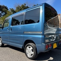 平成19年 タウンボックス LX U61W ブルー AT 走行10.3万キロ 車検対応可の画像