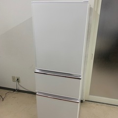 4/30 終 2020年製 自動製氷機能付き 冷蔵庫 MITSUBISHI MR-CX27E-W 272L