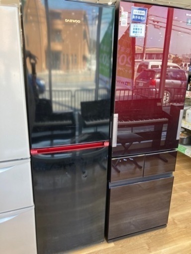 【安心の6カ月動作保証】取りに来れる方限定！Daewoo【ダイウ】2ドア冷蔵庫 240L 87L です！！