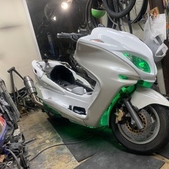 マジェスティーC LEDオーディオカスタム　草加市　sg03jの画像