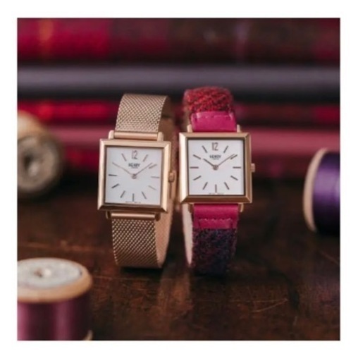 HENRY London×Harris Tweedの時計　定価22000円