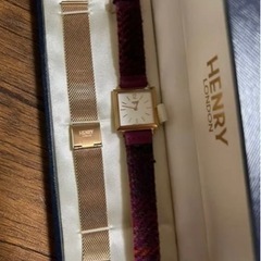 HENRY London×Harris Tweedの時計　定価22000円の画像