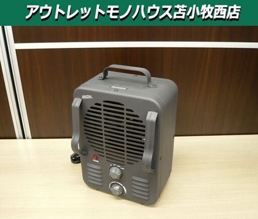 ポータブルファンヒーター WPH-1100 ナカトミ 小型ヒーター グレー系 2016年製 600W/1100W ミニヒーター 温風 苫小牧西店
