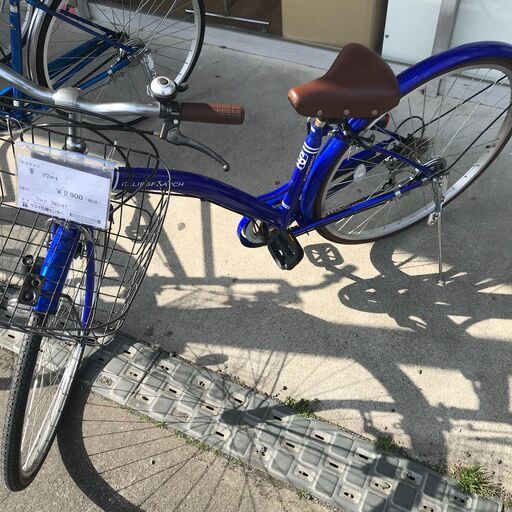 ★ジモティ割あり★  自転車 27インチ ブルー クリーニング済み KJ1489