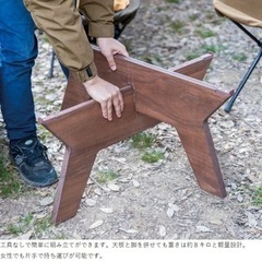 【新品】オンリーワン　テーブル　キャンプでおすすめ分割式テーブルの画像