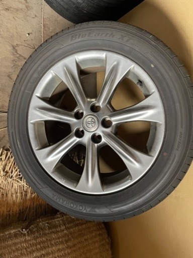 ハリアー純正AW付夏タイヤ　235/55R18 20年製