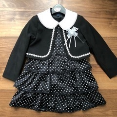 【美品】フォーマルワンピース 110cm＆くつ 16cm＆靴下